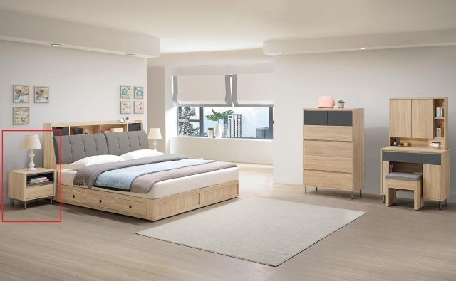 布萊恩一抽床頭櫃